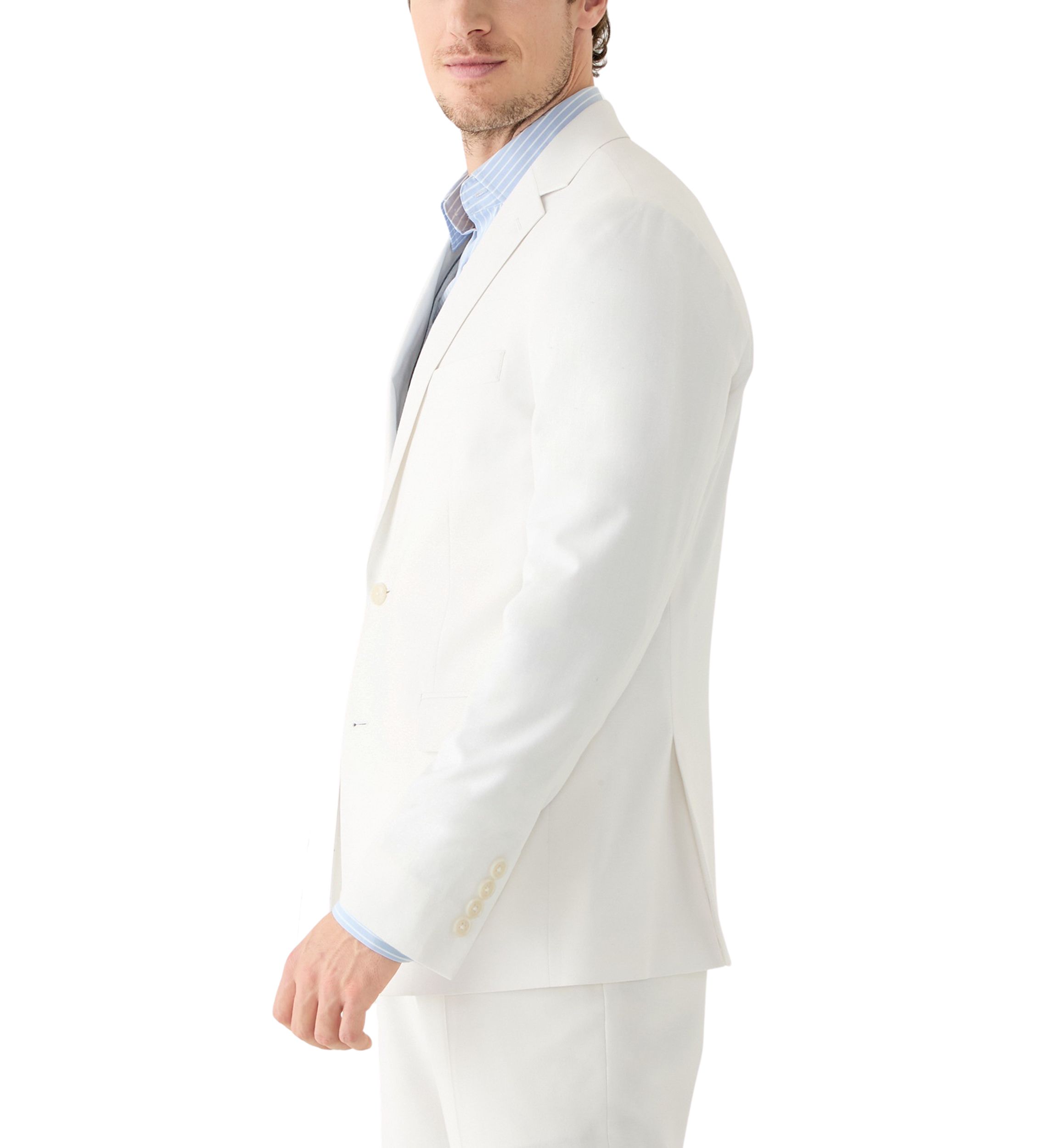 Mens White Suit Separate Jacket