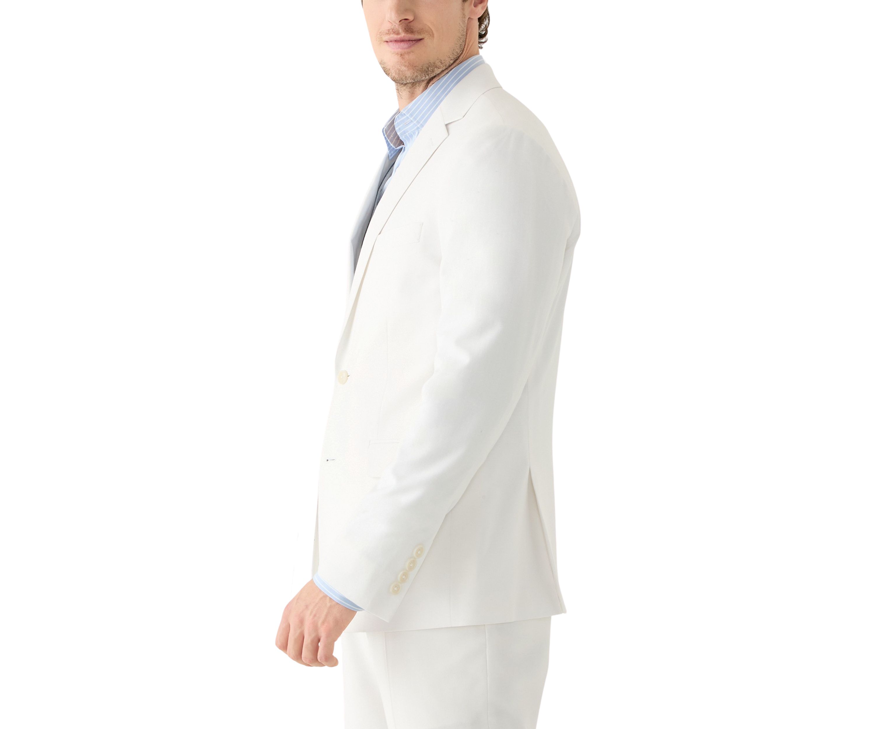 Mens White Suit Separate Jacket