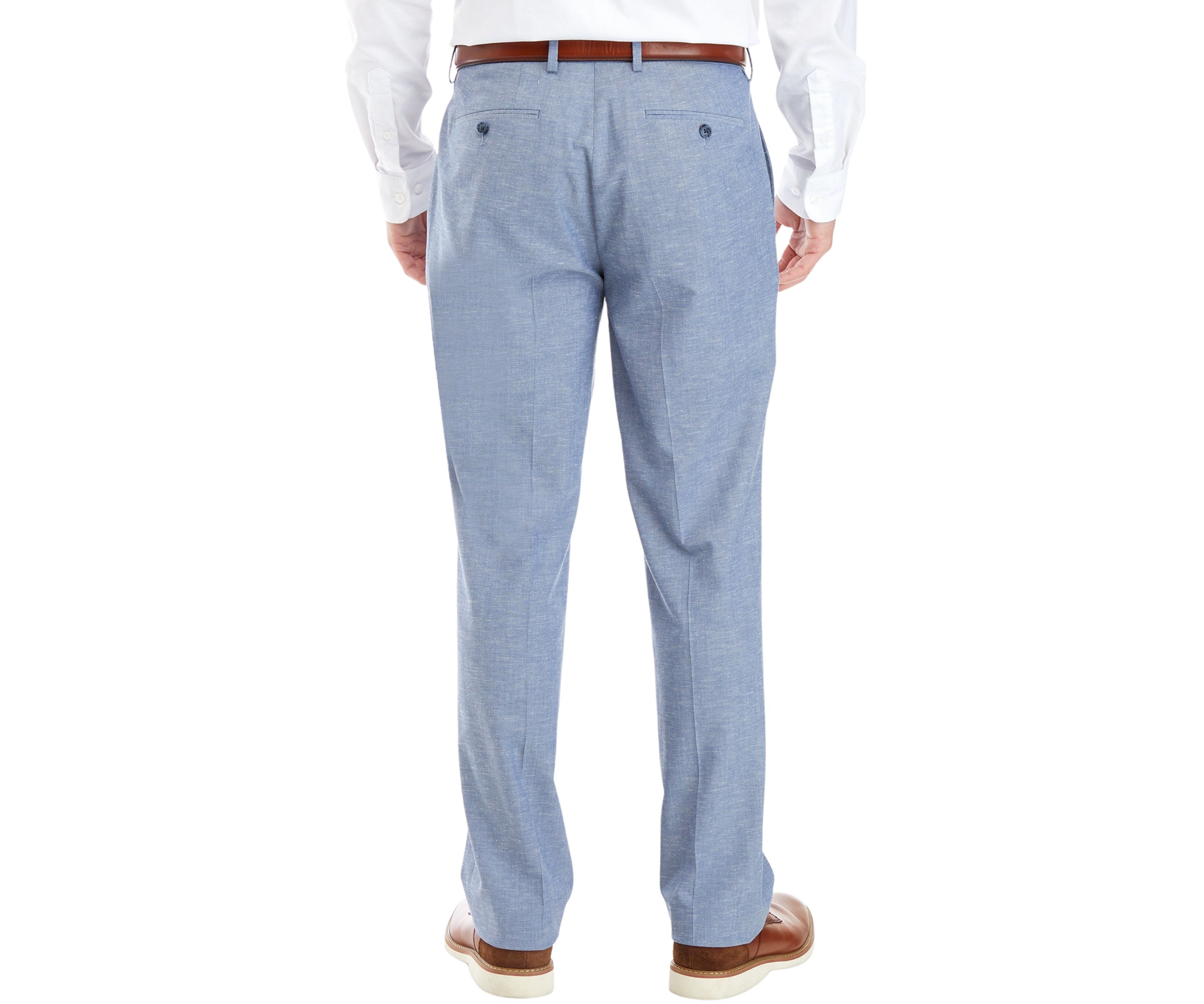 Linen Blend Dress Pants