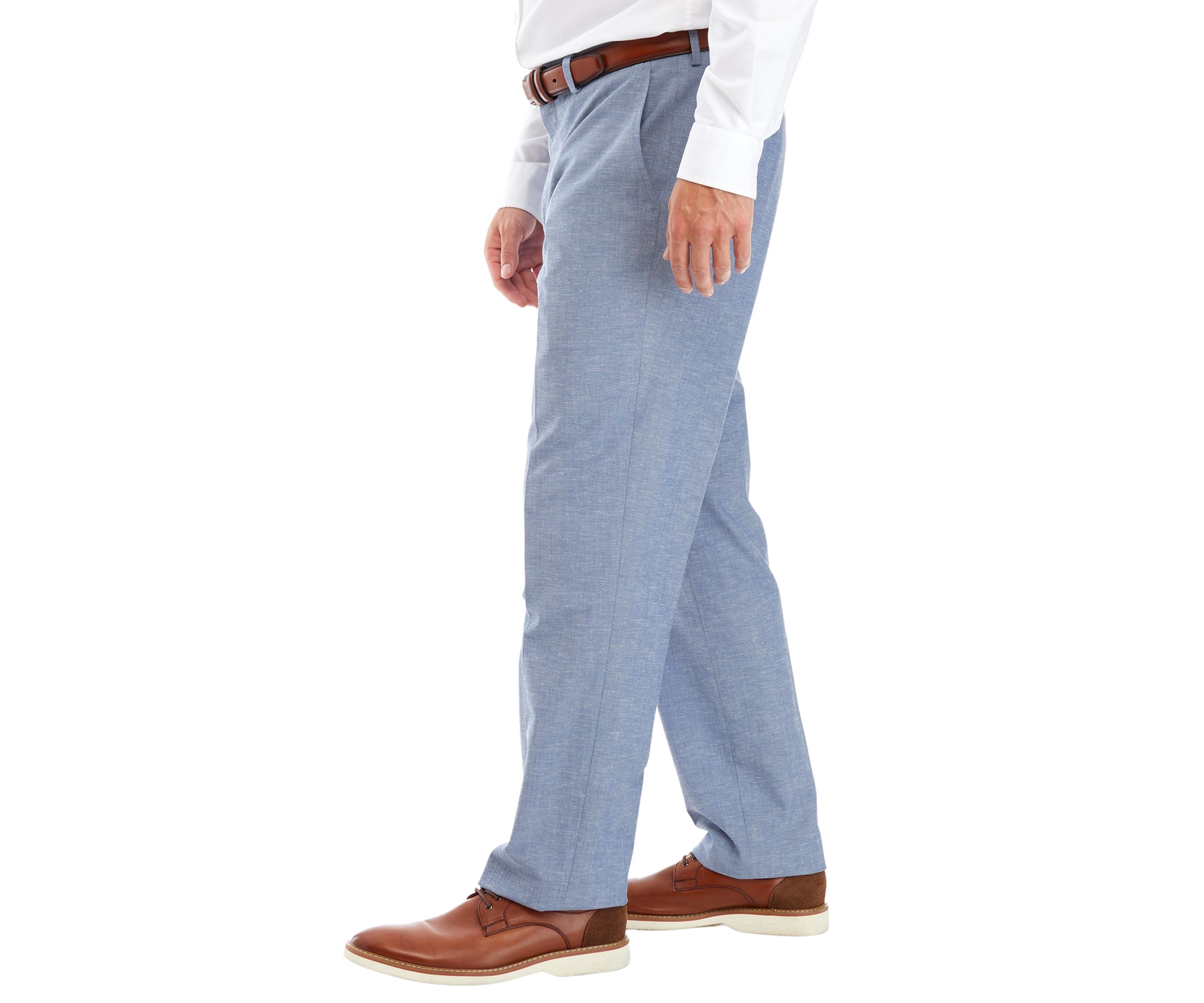 Linen Blend Dress Pants