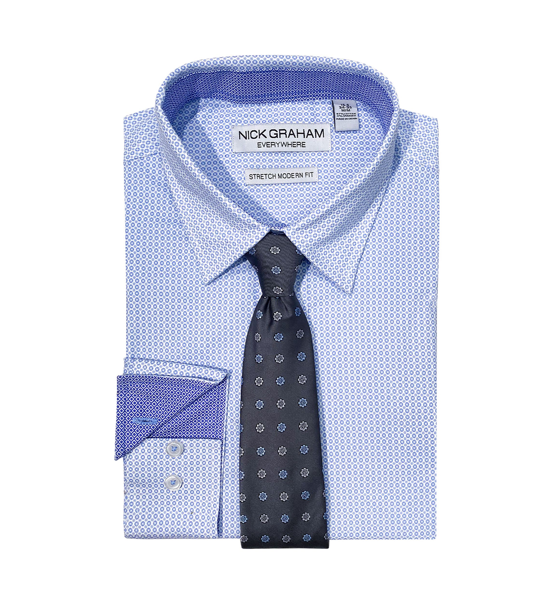 Shield Medallion Shirt/Tie Set