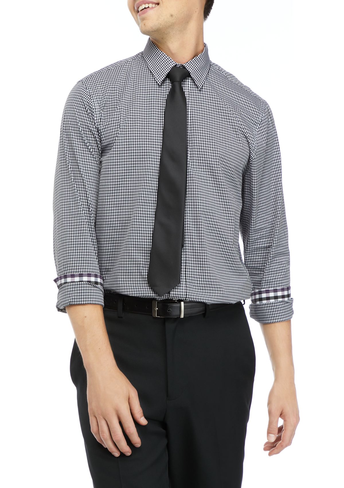 Mens Gingham Shirt
