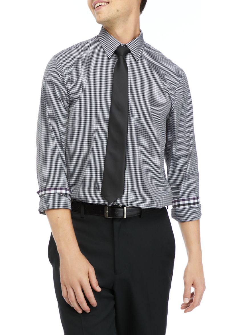 Mens Gingham Shirt