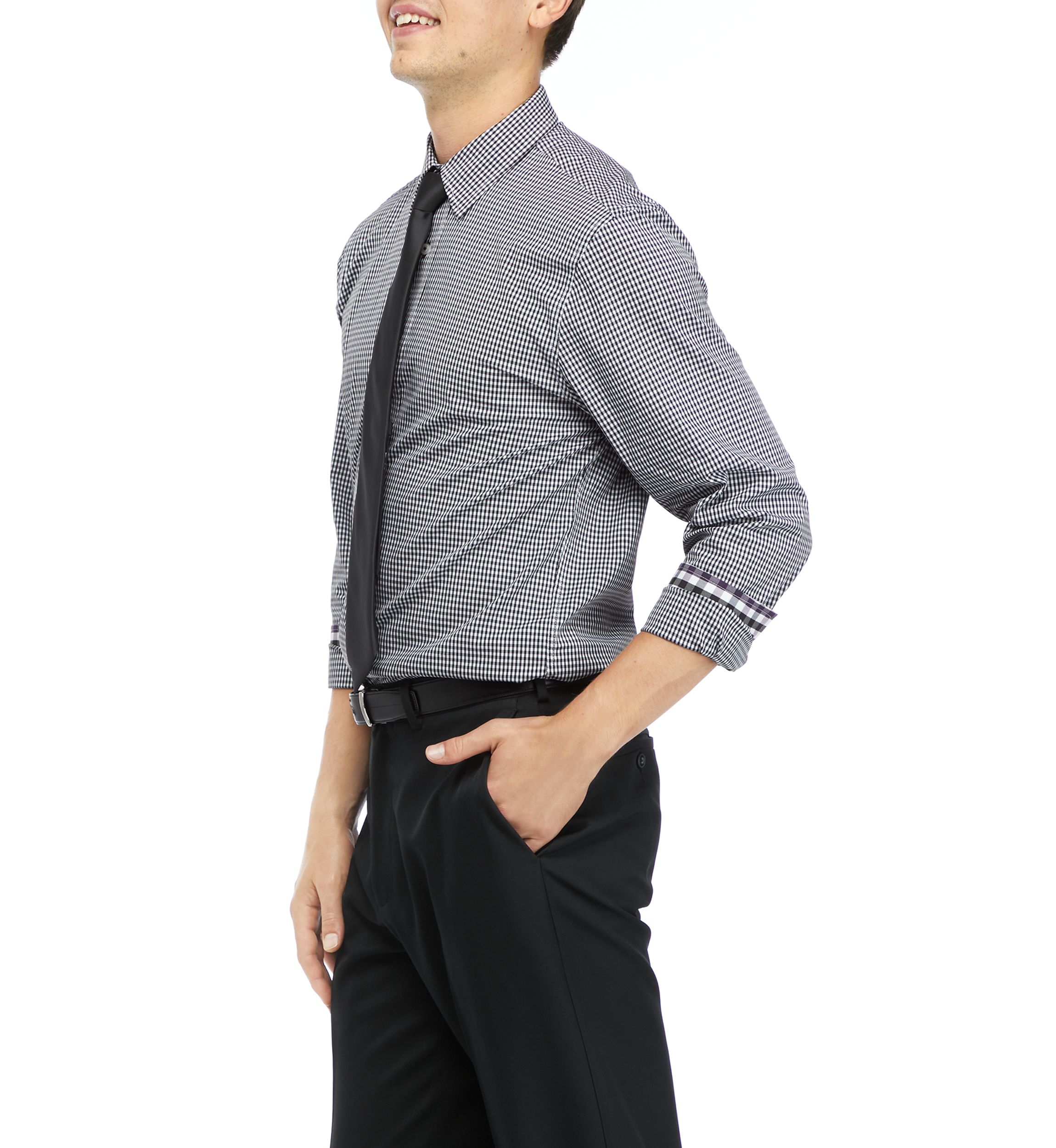 Mens Gingham Shirt