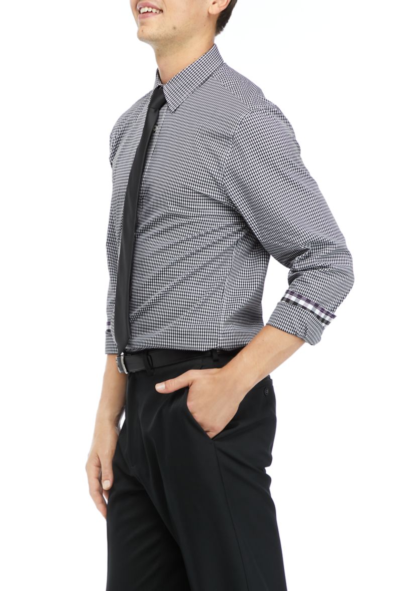 Mens Gingham Shirt