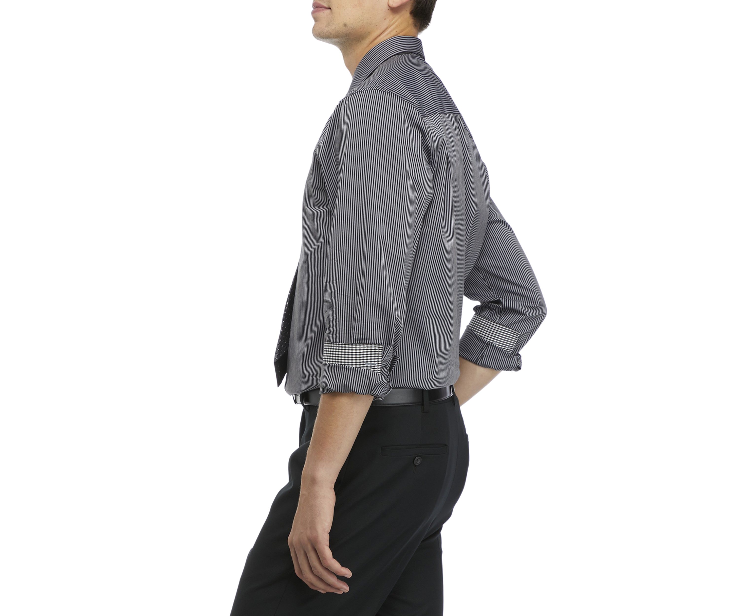 Mens Fine Line Stripe Shirt