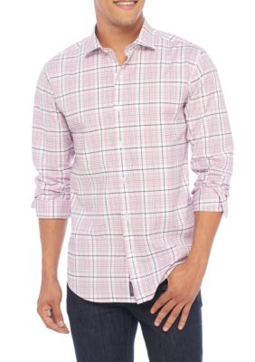 belk mens plaid shirts