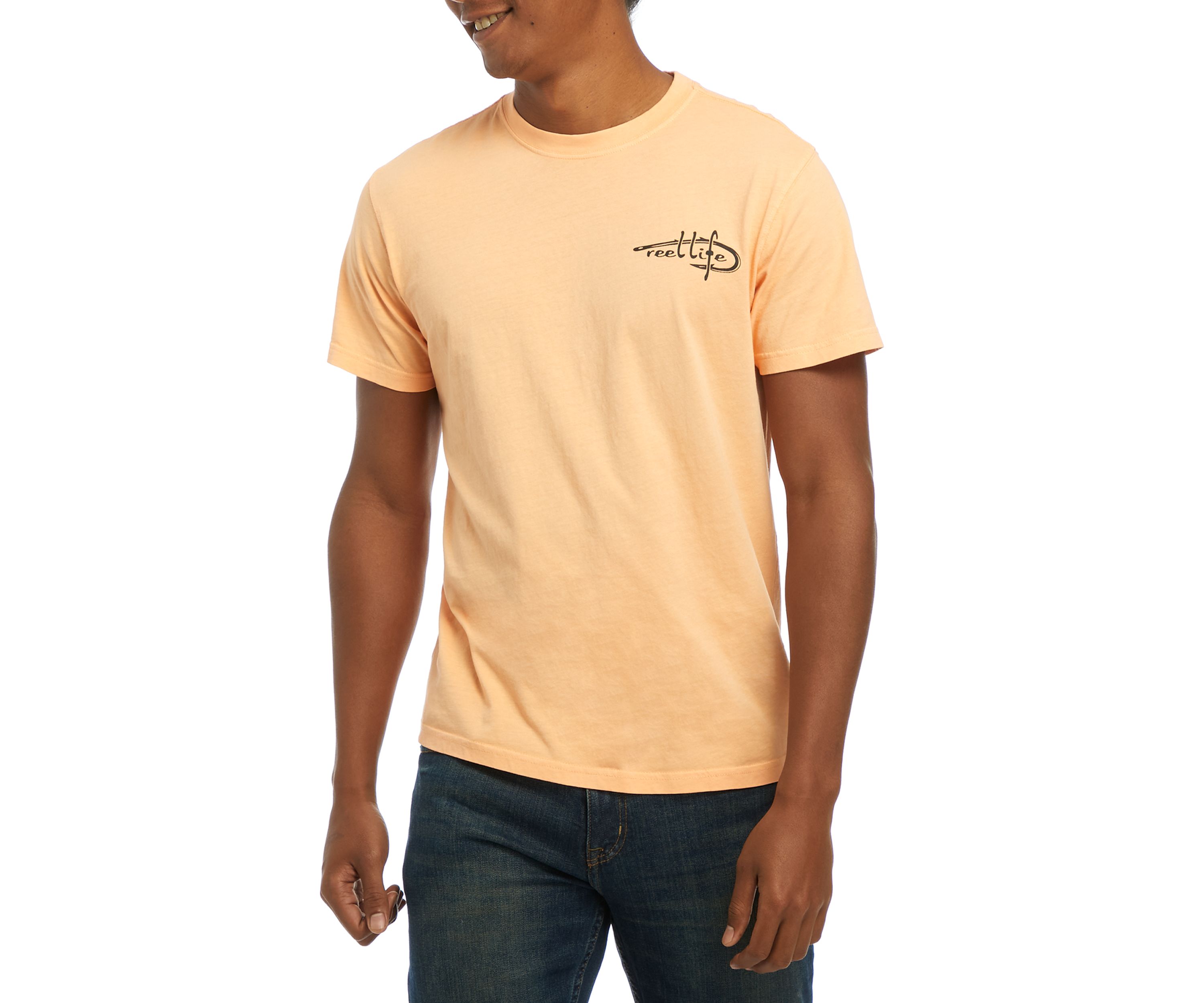Short Sleeve Ocean Washed Graphic T-Shirt 