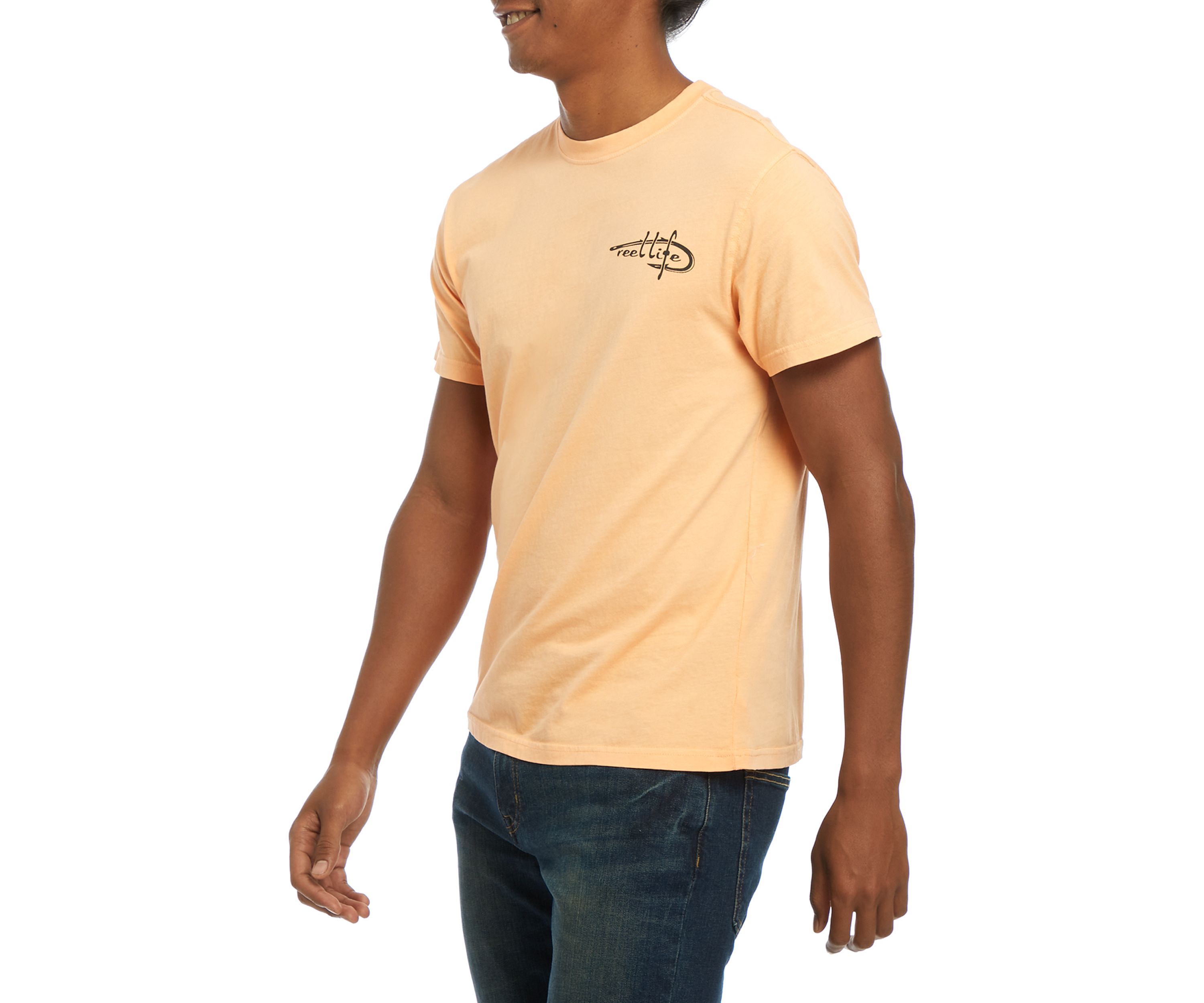 Short Sleeve Ocean Washed Graphic T-Shirt 