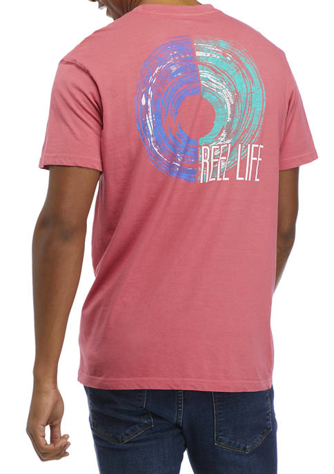 Ocean Washed Short Sleeve Graphic T-Shirt 