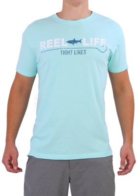 Reel Life Short Sleeve Reel Life Tight Lines T-Shirt