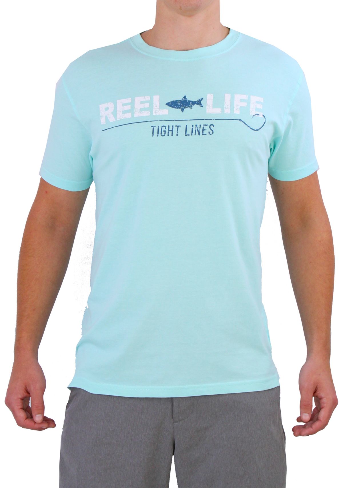 Short Sleeve Reel Life Tight Lines T-Shirt