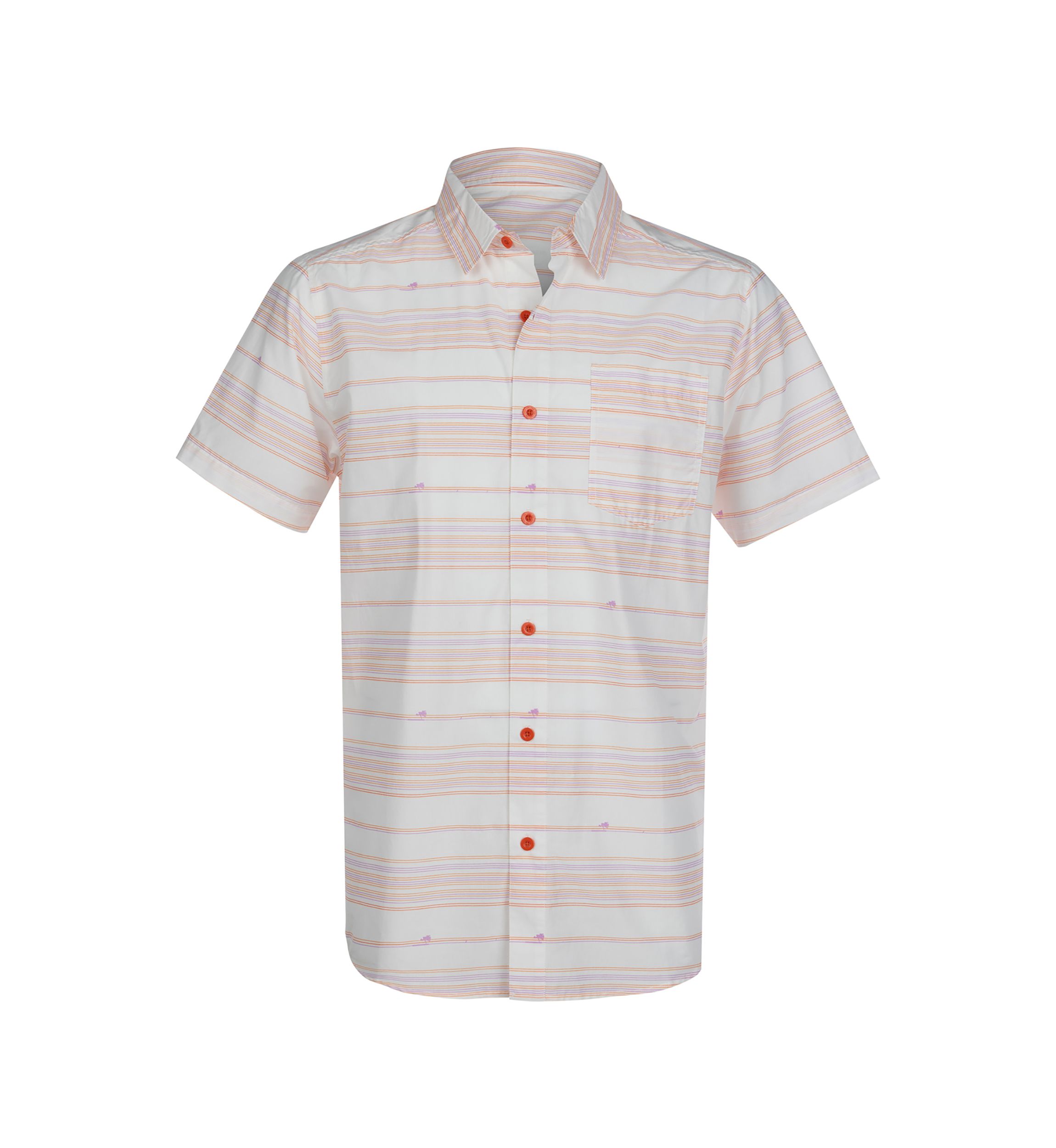 Short Sleeve Atlantic Stripes Woven Shirt 