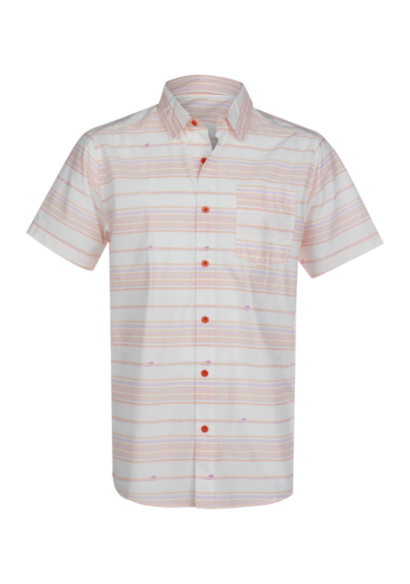 Short Sleeve Atlantic Stripes Woven Shirt 