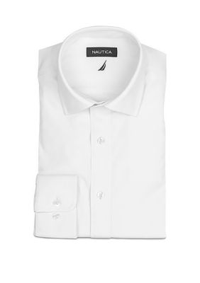 Nautica Performance Classic Fit Solid Dress Shirt