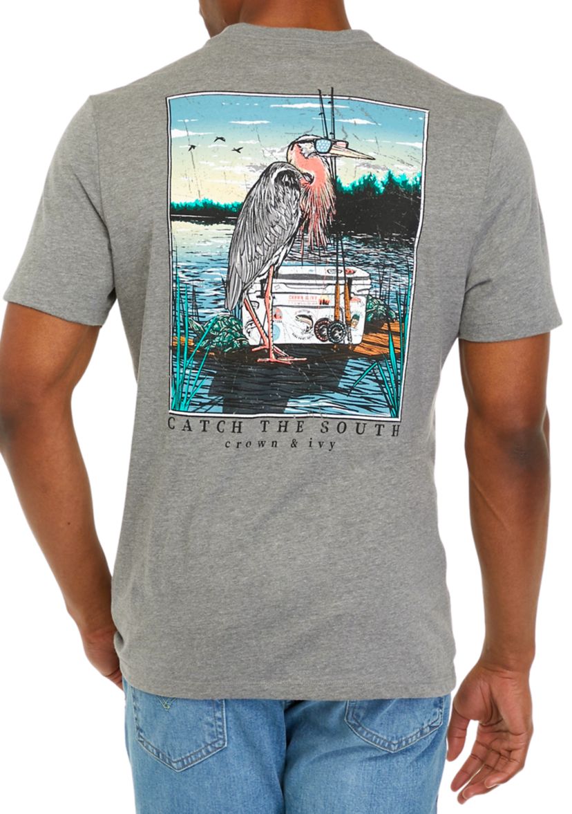 Boat Fish and Tackle Graphic T-Shirt
