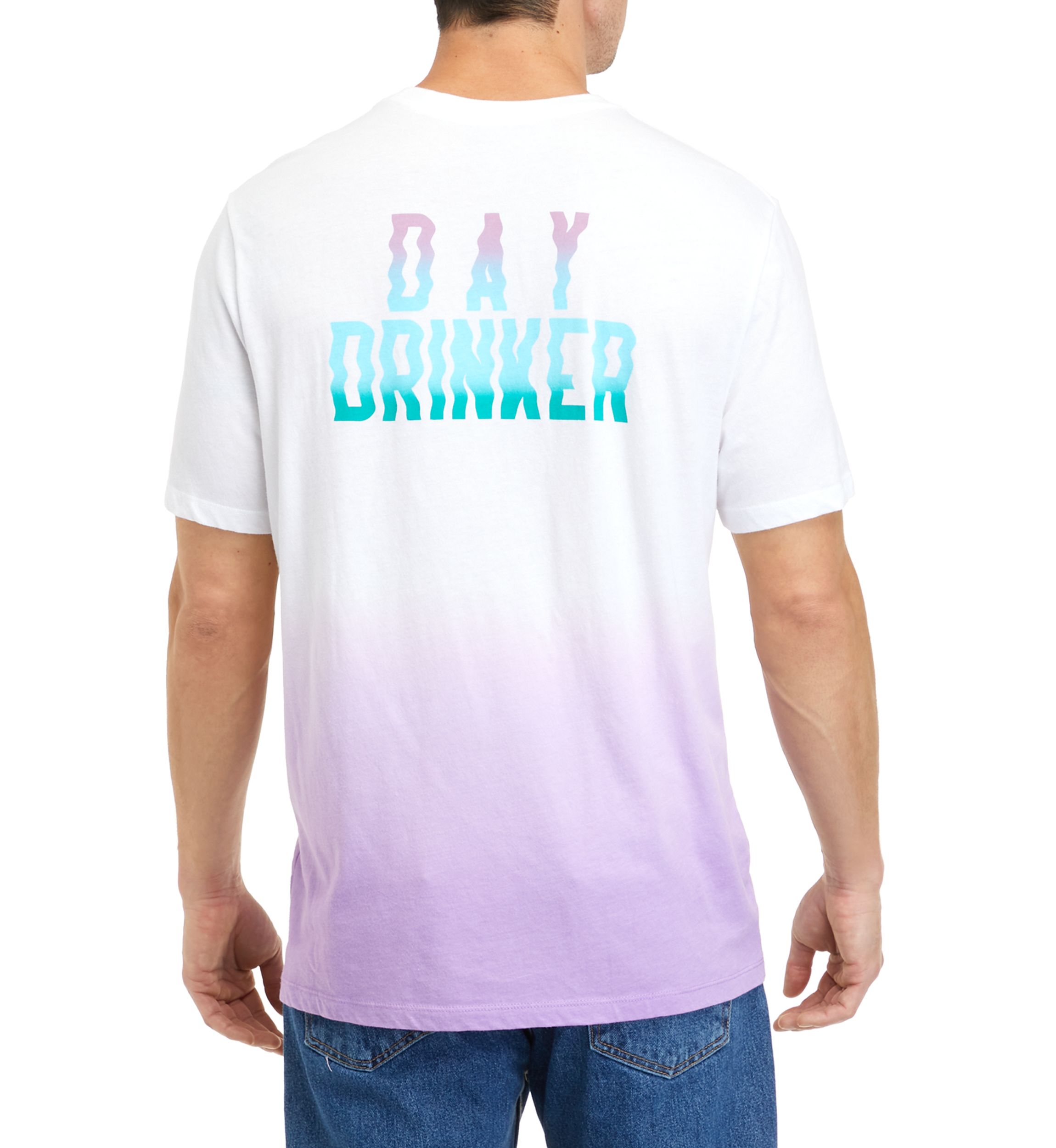 Graphic Tie Dye Short Sleeve Shirt