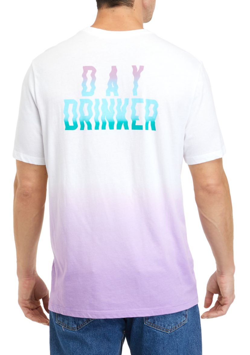 Graphic Tie Dye Short Sleeve Shirt