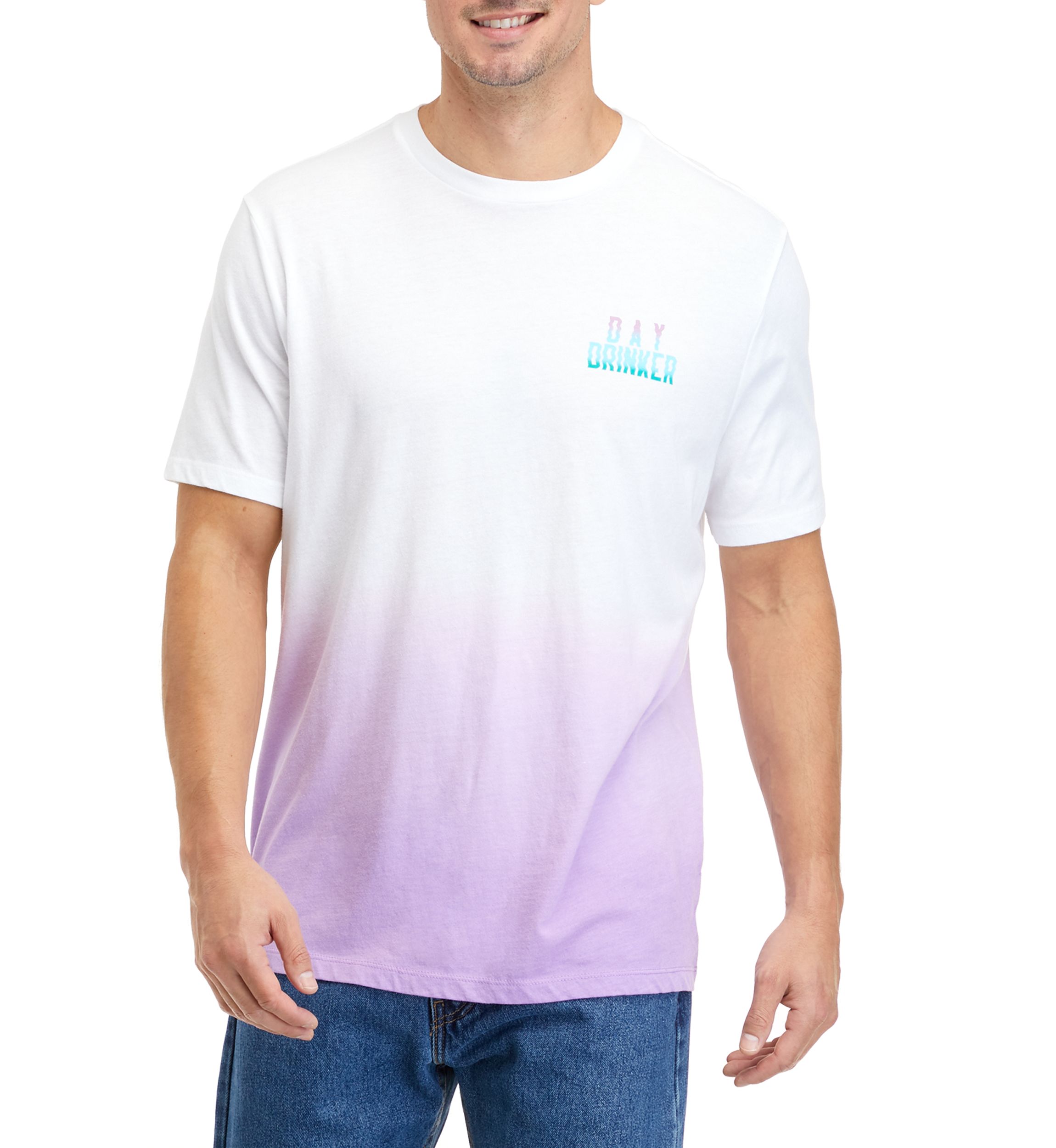 Graphic Tie Dye Short Sleeve Shirt
