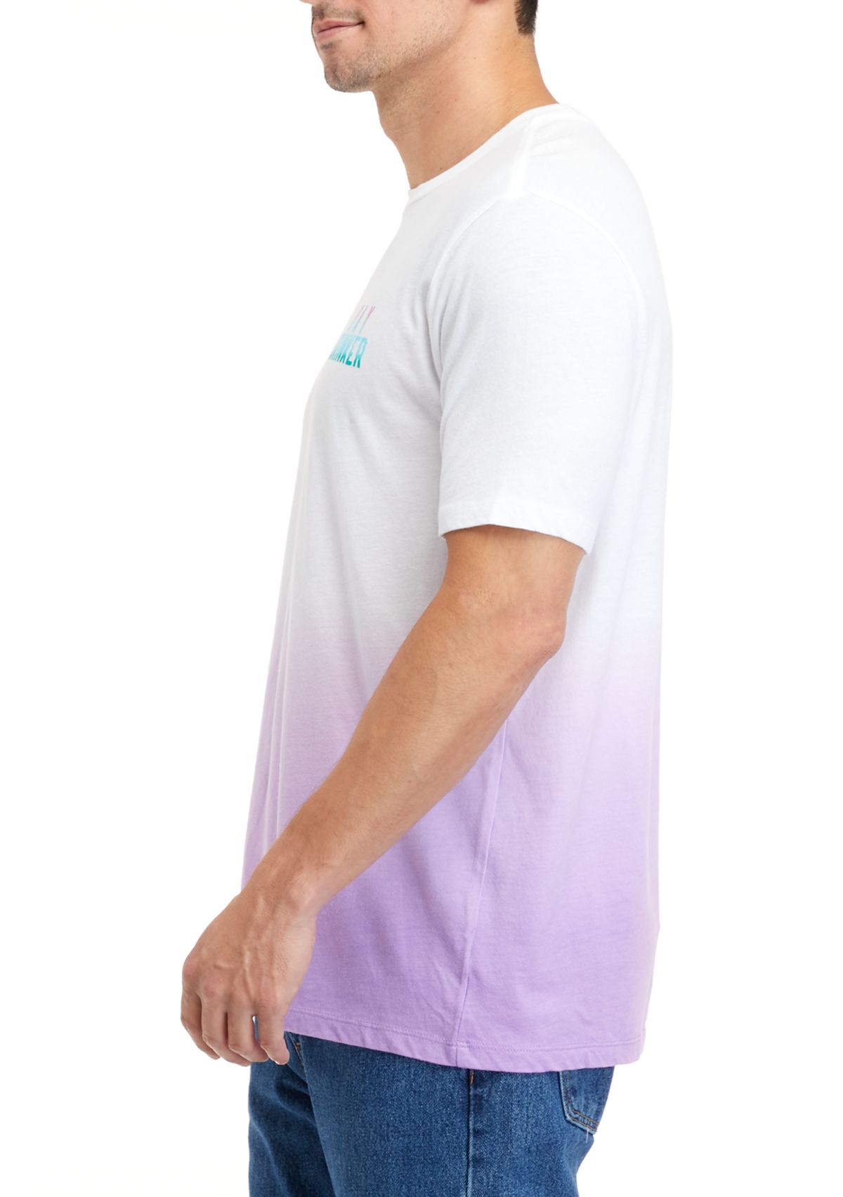 Graphic Tie Dye Short Sleeve Shirt
