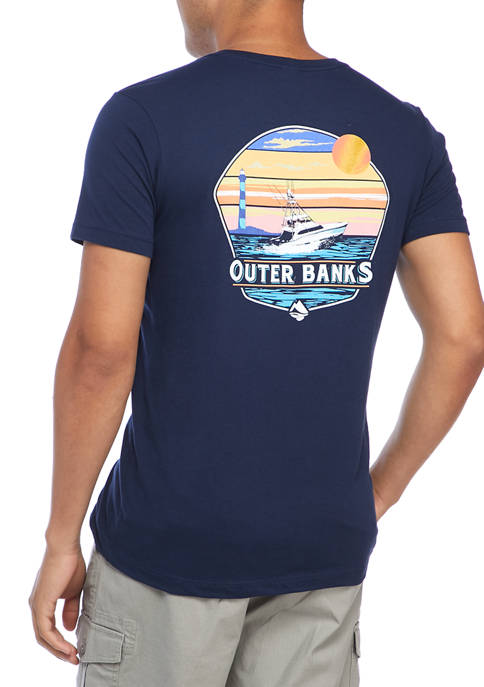 Coastal Charters Short Sleeve Graphic T-Shirt 