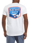 Short Sleeve Blue Ridge Mountains Graphic T-Shirt 