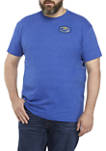 Big & Tall Short Sleeve Mountain Fisher Graphic T-Shirt
