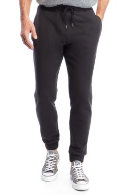 mens sherpa lined joggers