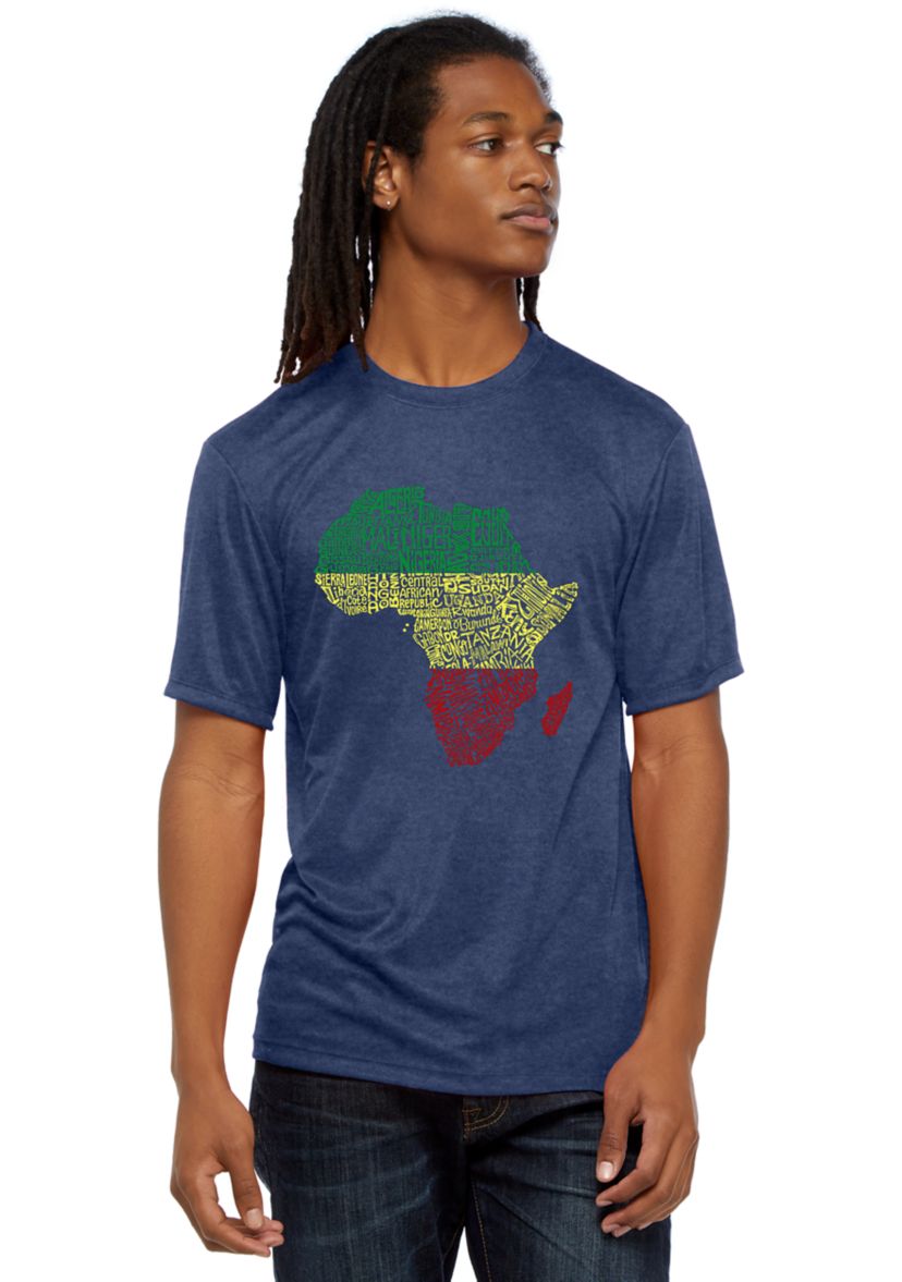 Premium Blend Word Art T-Shirt - Countries in Africa