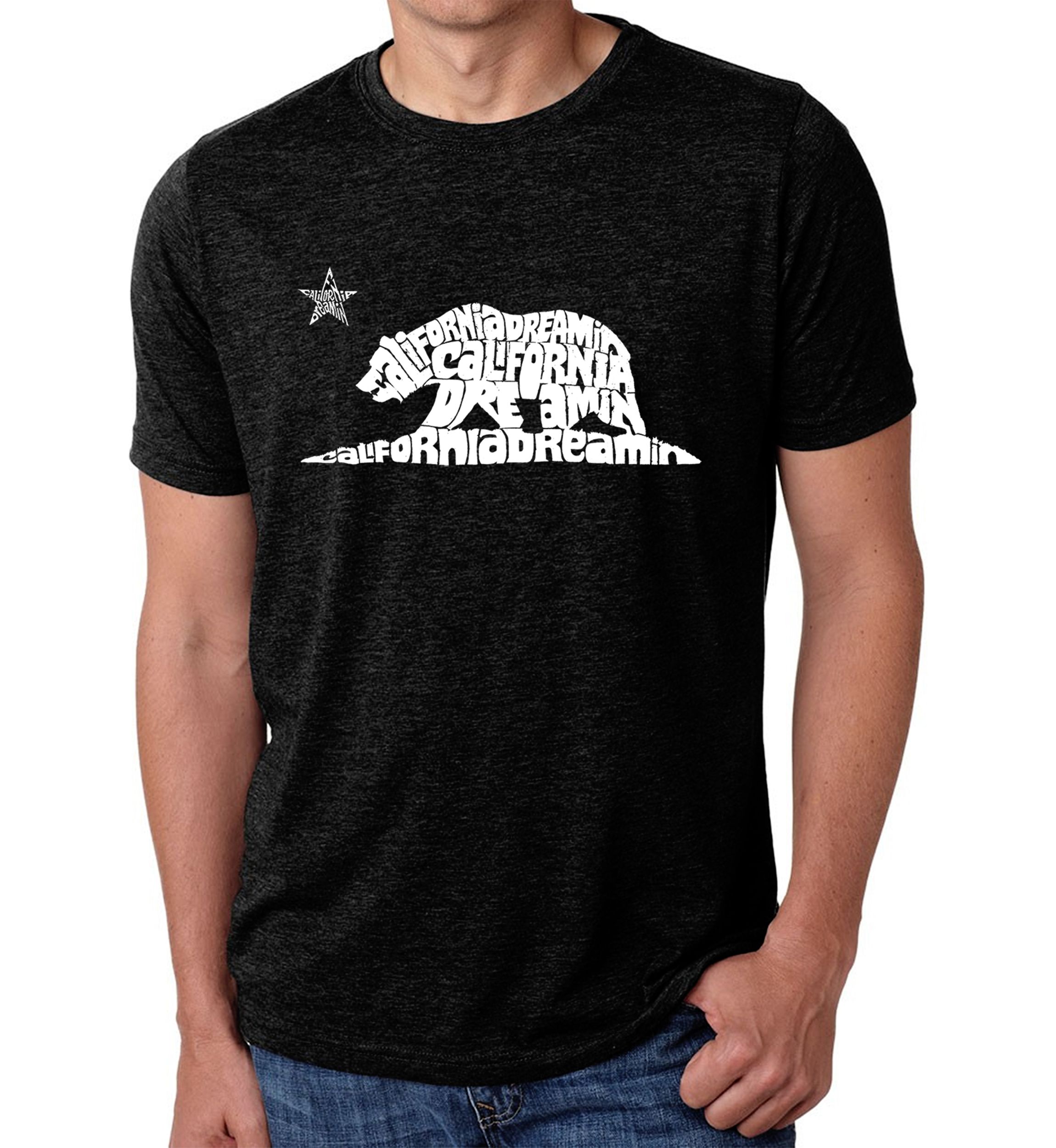 Premium Blend Word Art T-shirt - California Dreamin