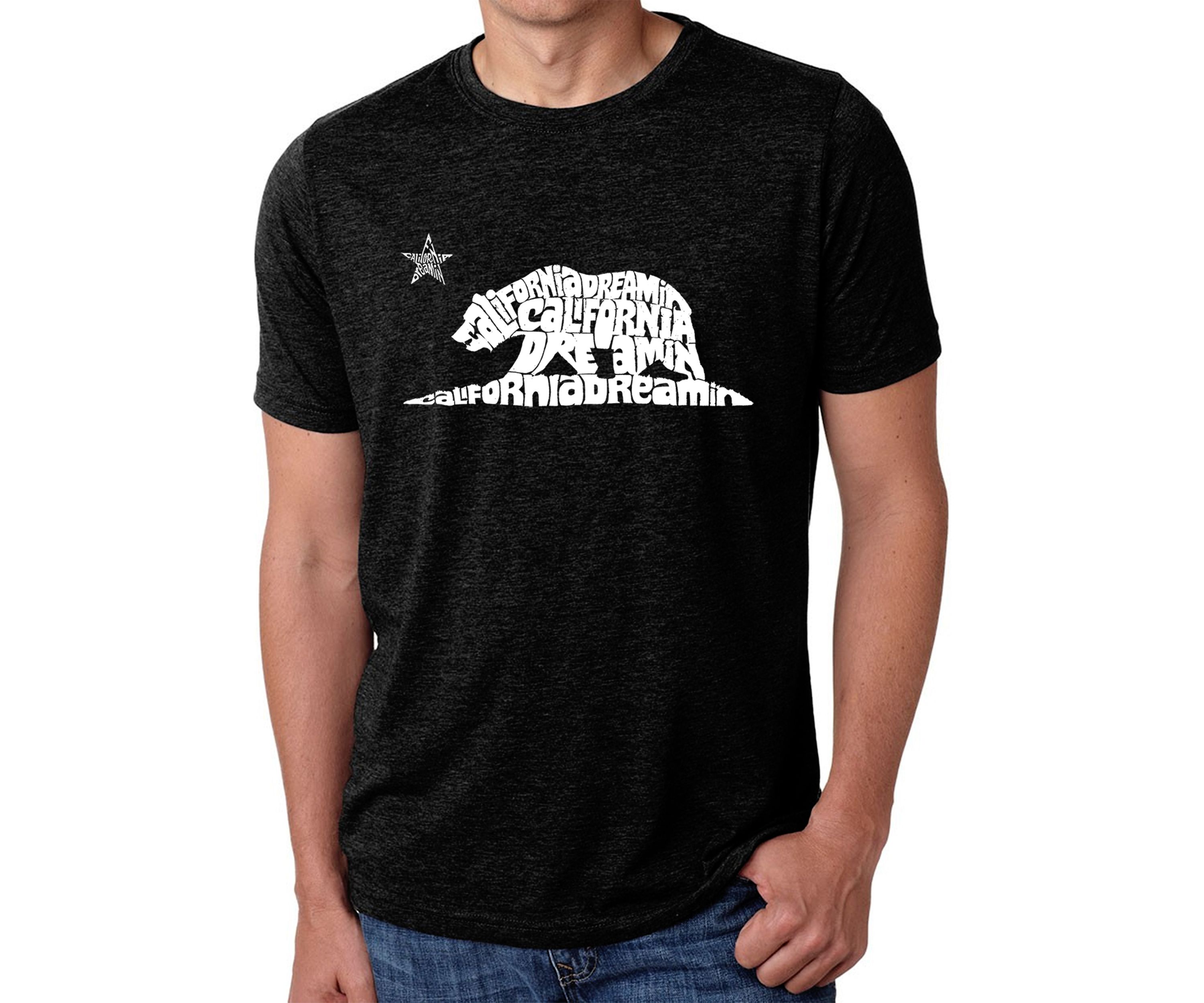 Premium Blend Word Art T-shirt - California Dreamin