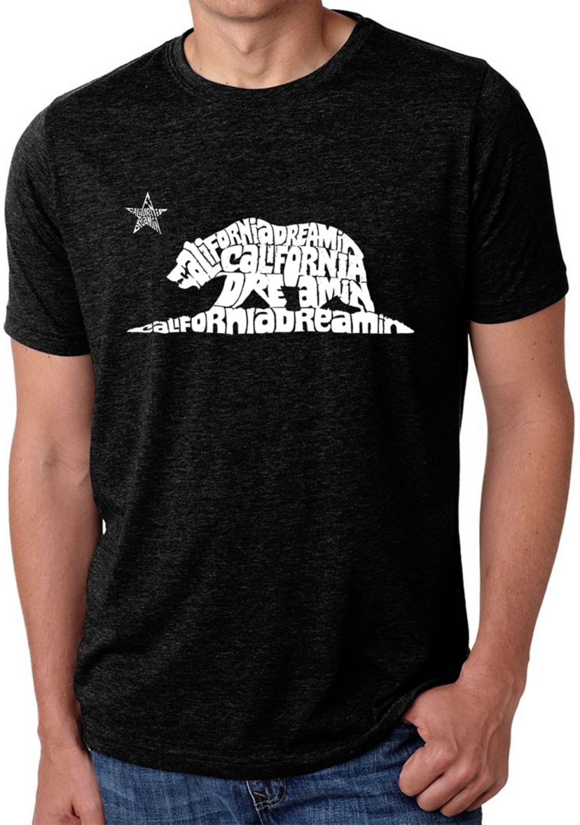 Premium Blend Word Art T-shirt - California Dreamin
