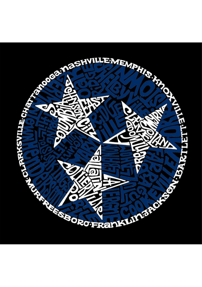 Word Art Long Sleeve T-Shirt - Tennessee Tristar