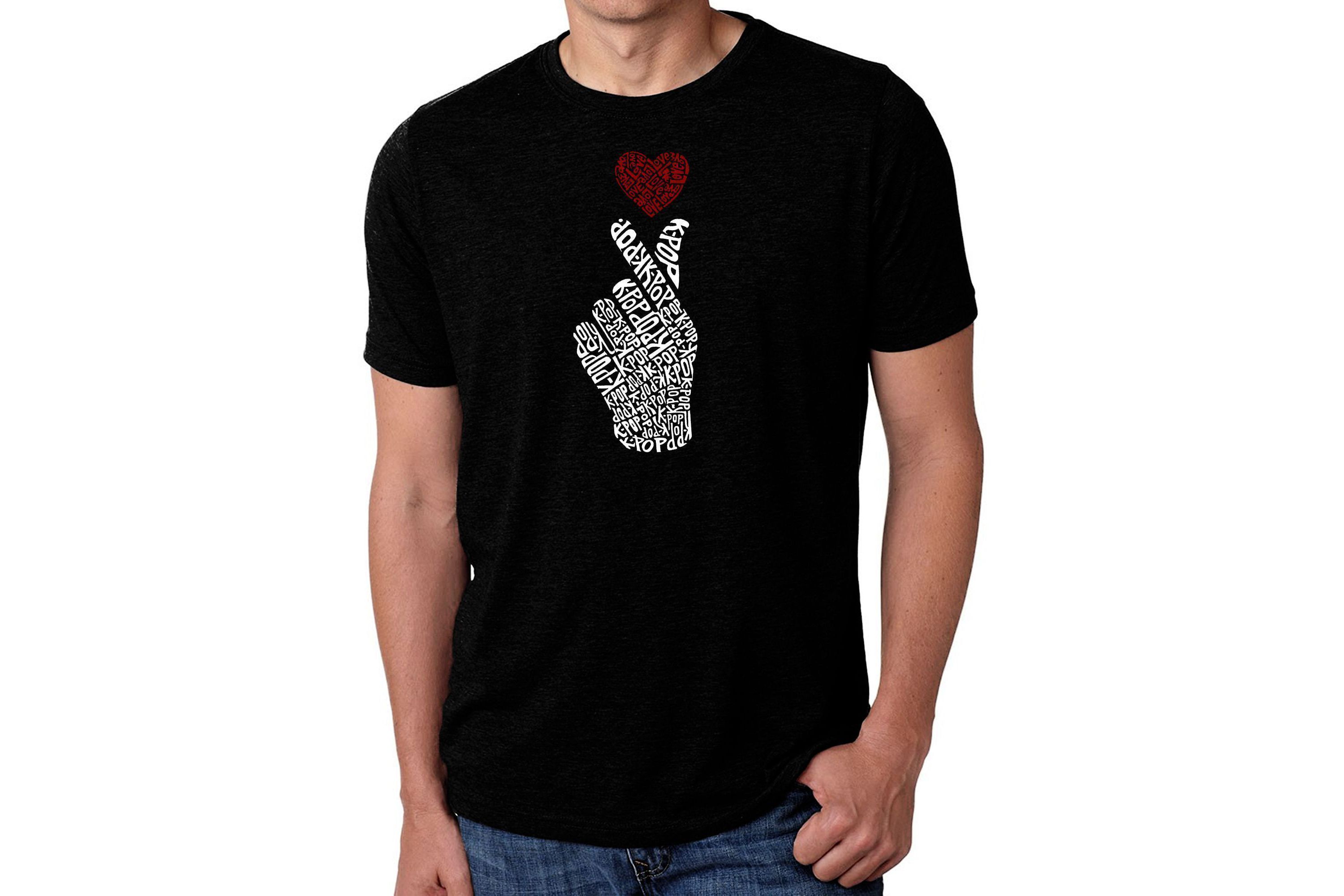 Mens Premium Blend Word Art T-shirt - K-Pop