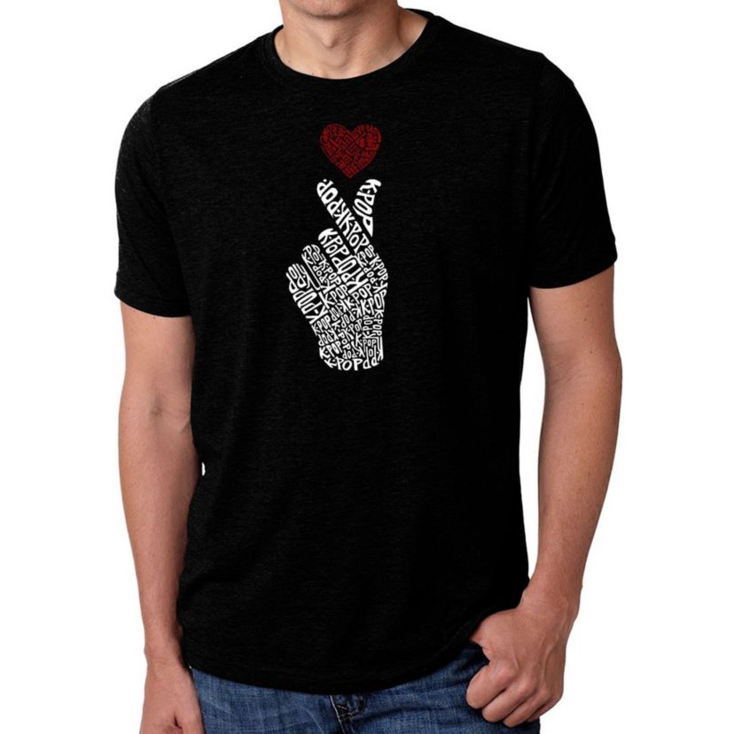 Mens Premium Blend Word Art T-shirt - K-Pop