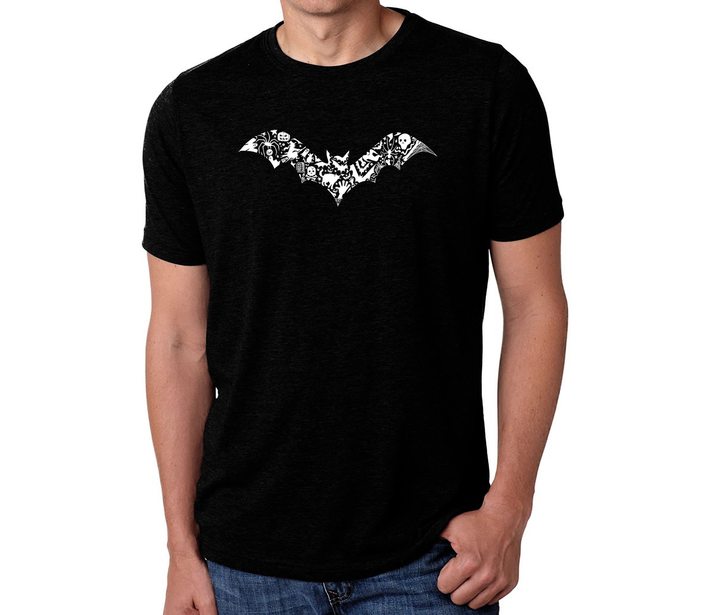 Mens Premium Blend Word Art T-Shirt - Bat Pics