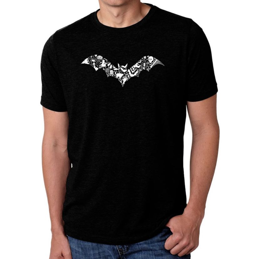 Mens Premium Blend Word Art T-Shirt - Bat Pics