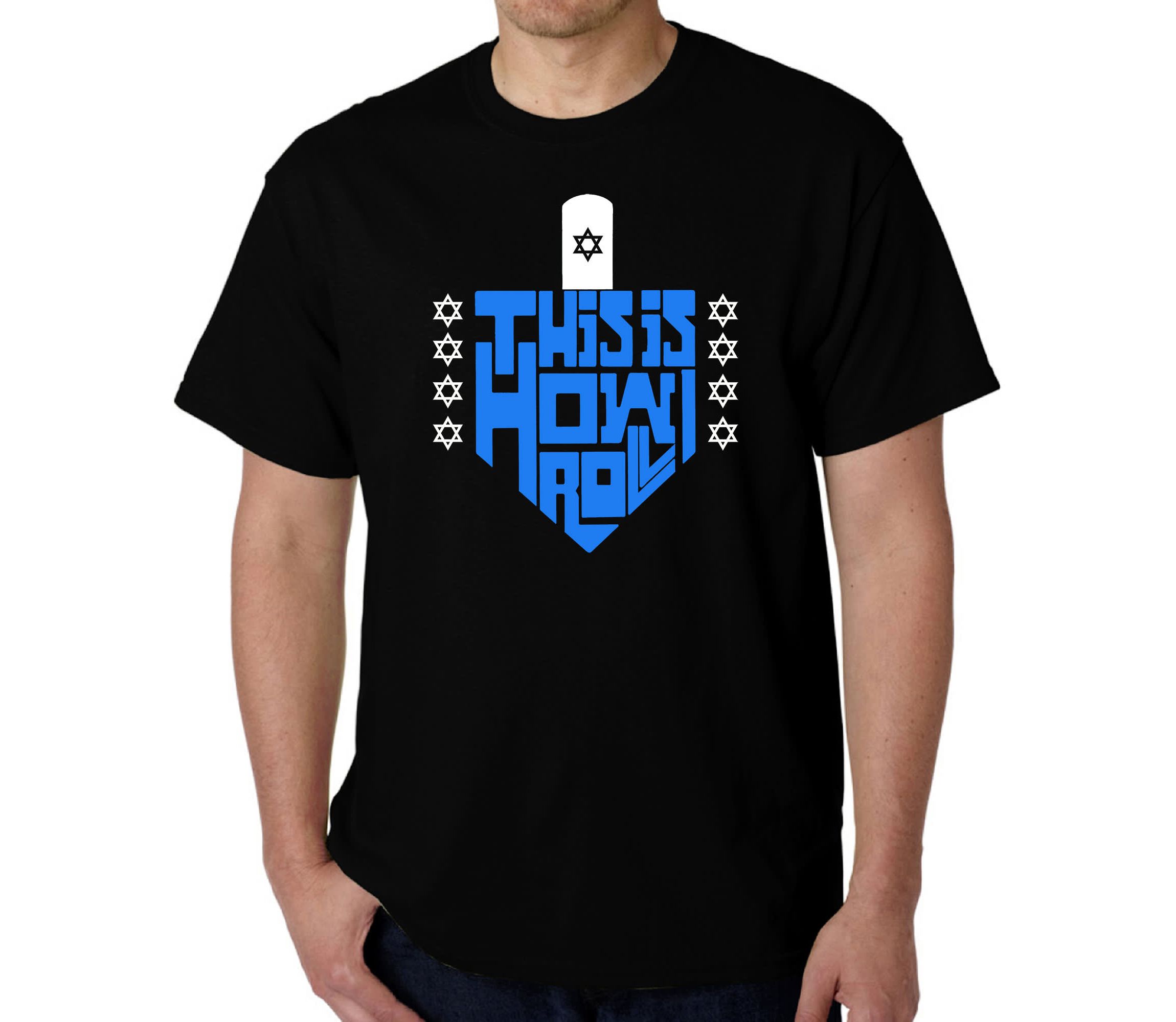 Mens Word Art T-Shirt - This is How I Roll