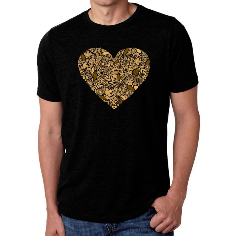Mens Premium Blend Word Art T-Shirt - Fall Vibes