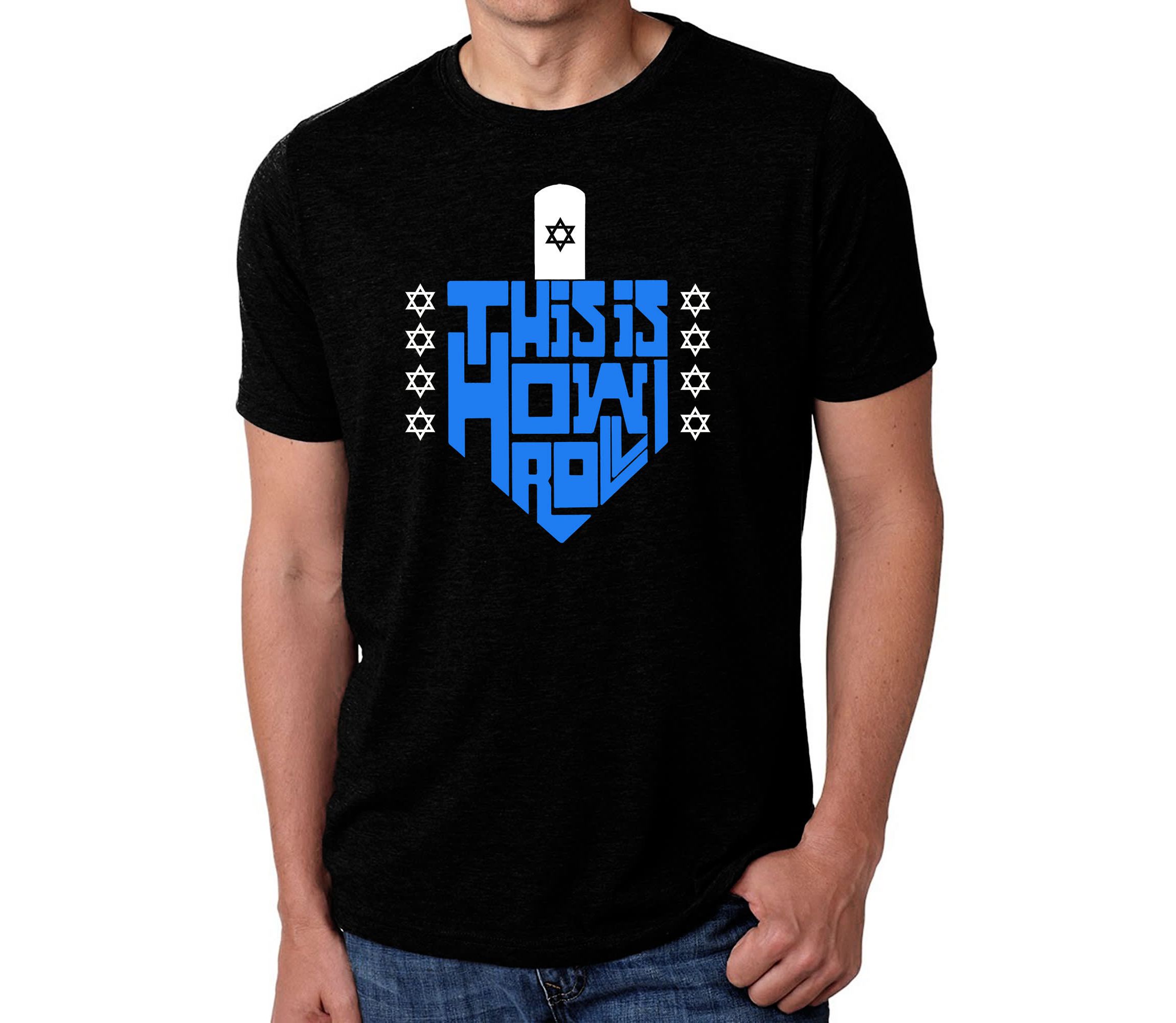 Mens Premium Blend Word Art T-Shirt - This is How I Roll