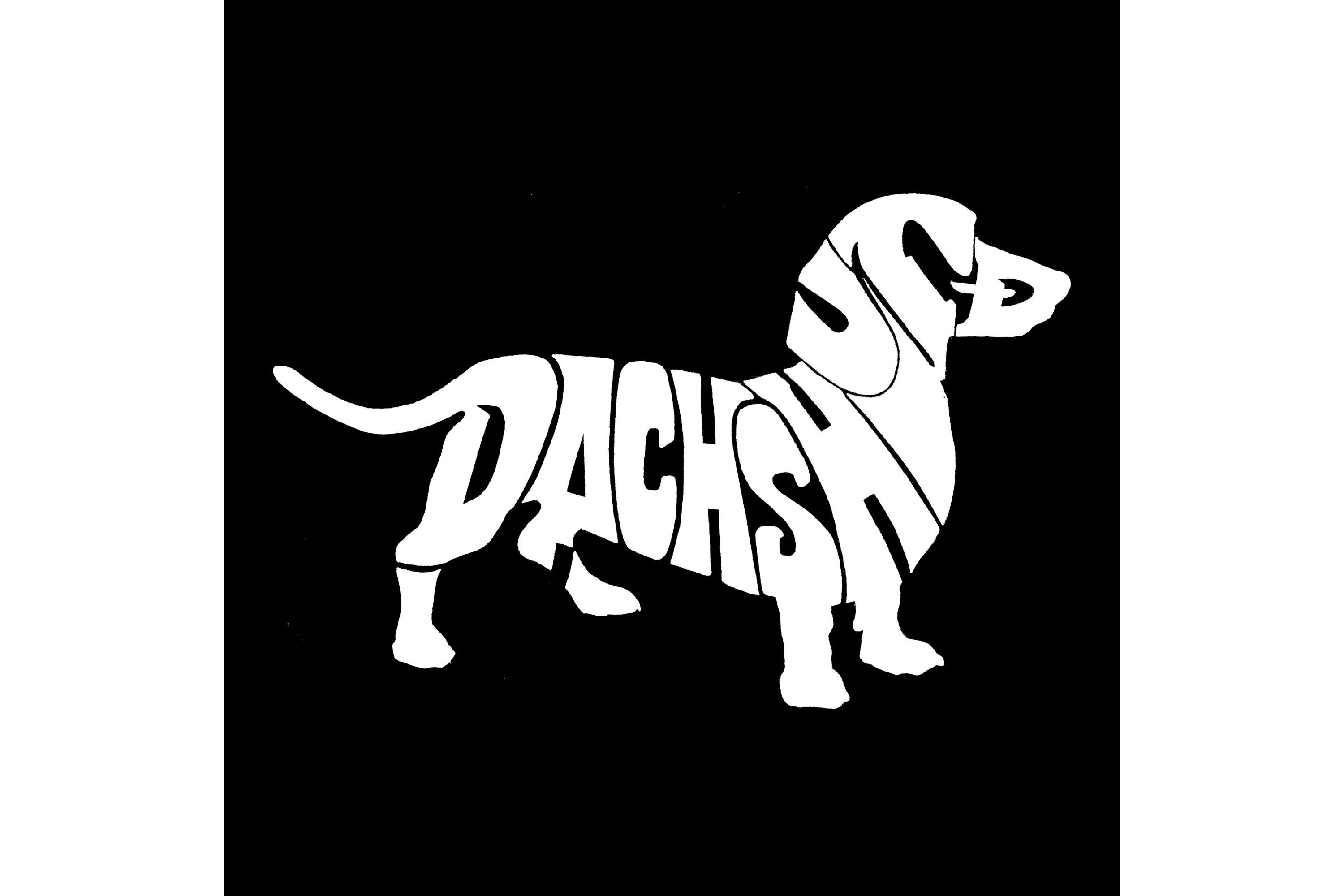 Mens Word Art Crewneck Sweatshirt - Dachshund