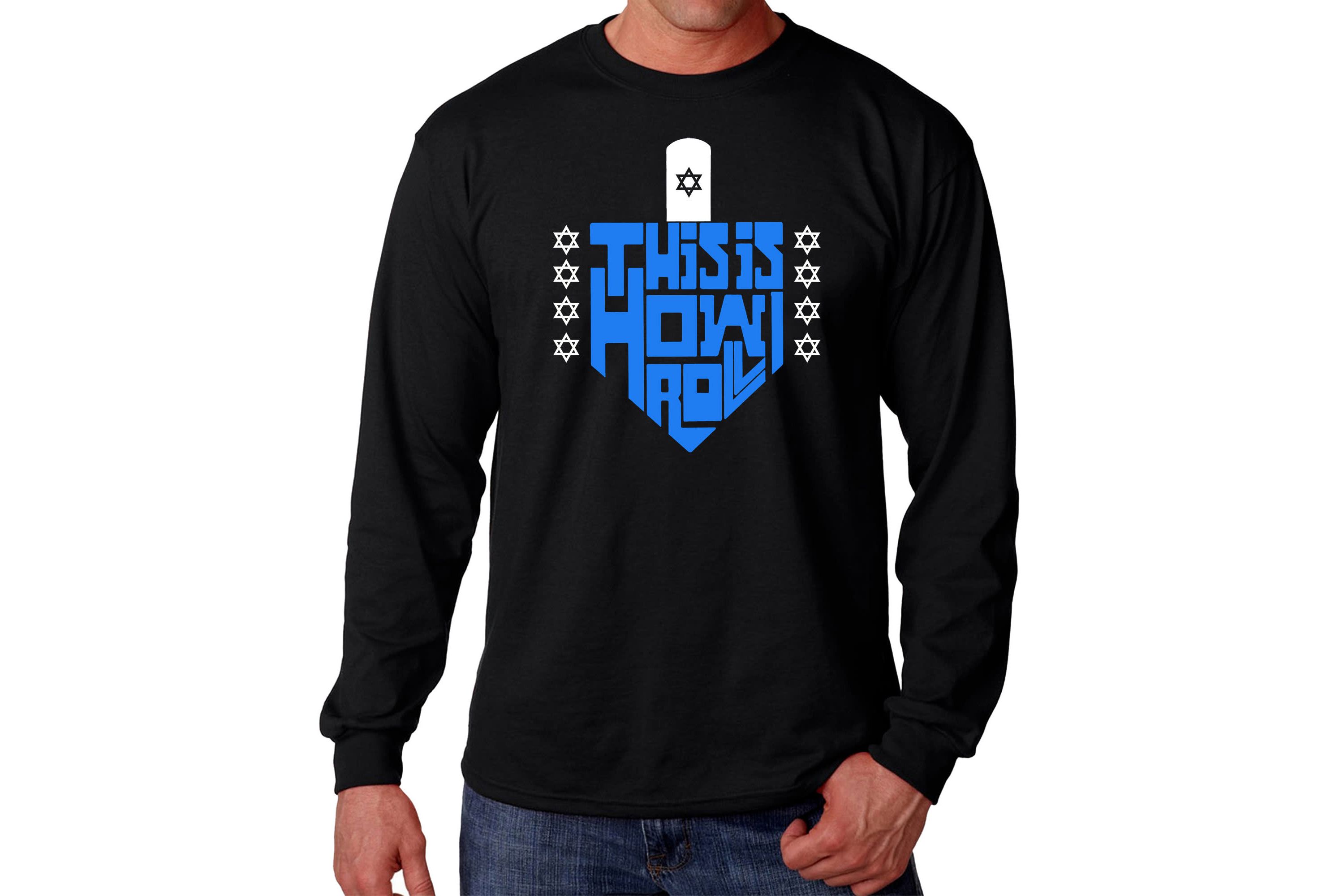 Mens Word Art Long Sleeve T-Shirt - This is How I Roll