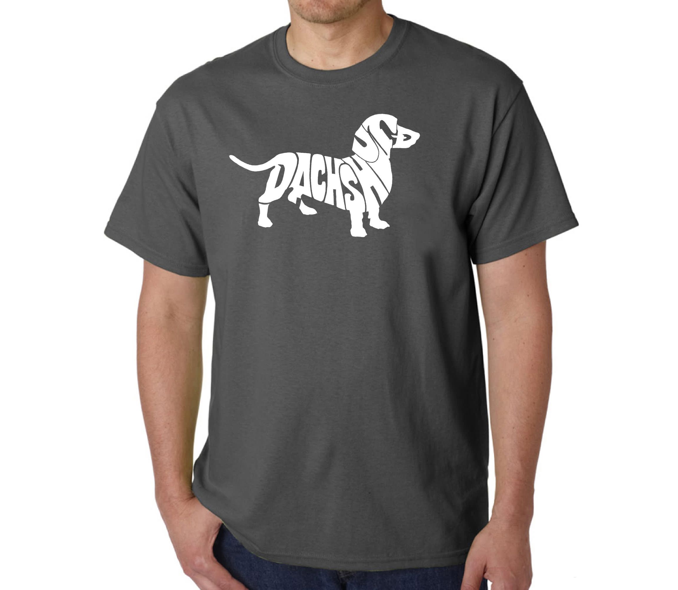 Mens Word Art T-shirt - Dachshund