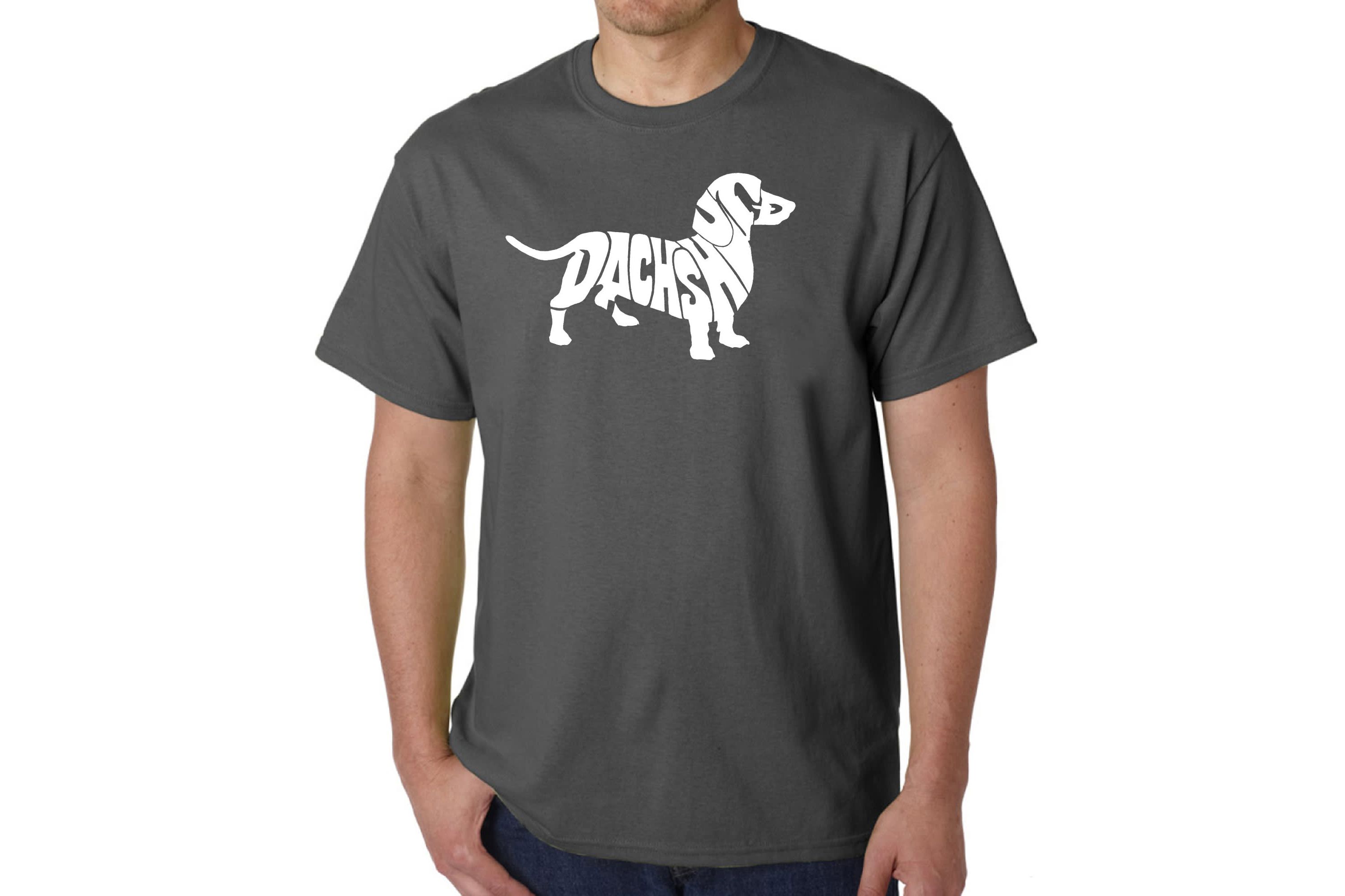 Mens Word Art T-shirt - Dachshund