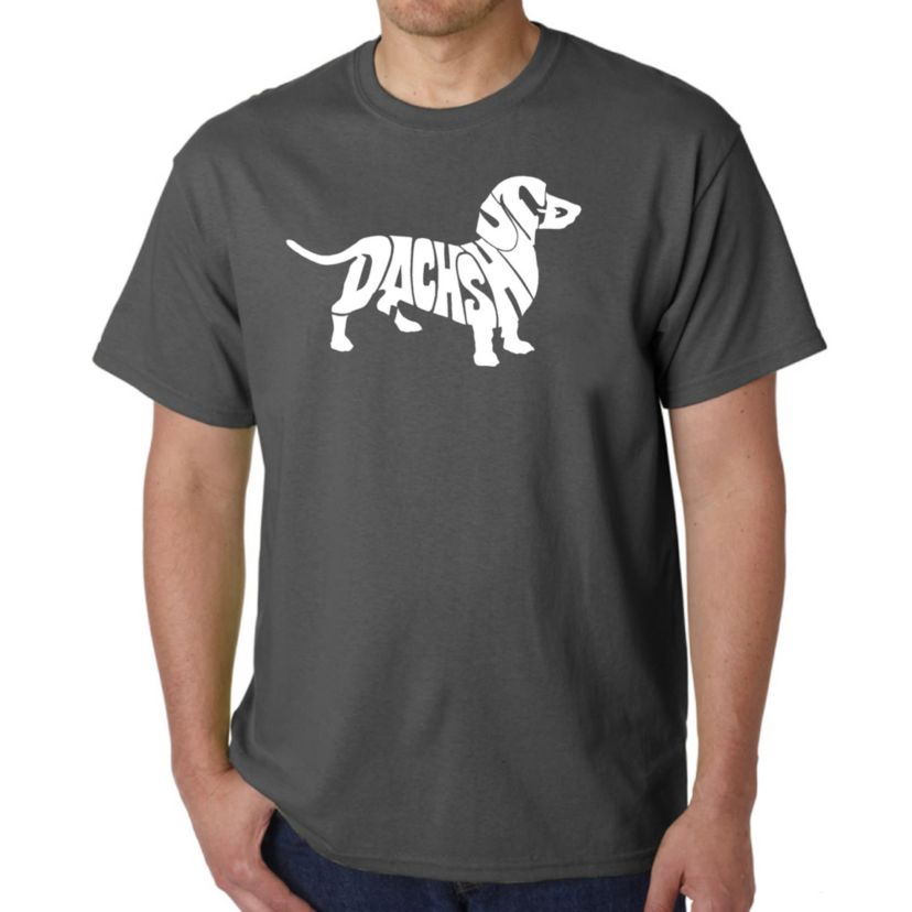 Mens Word Art T-shirt - Dachshund