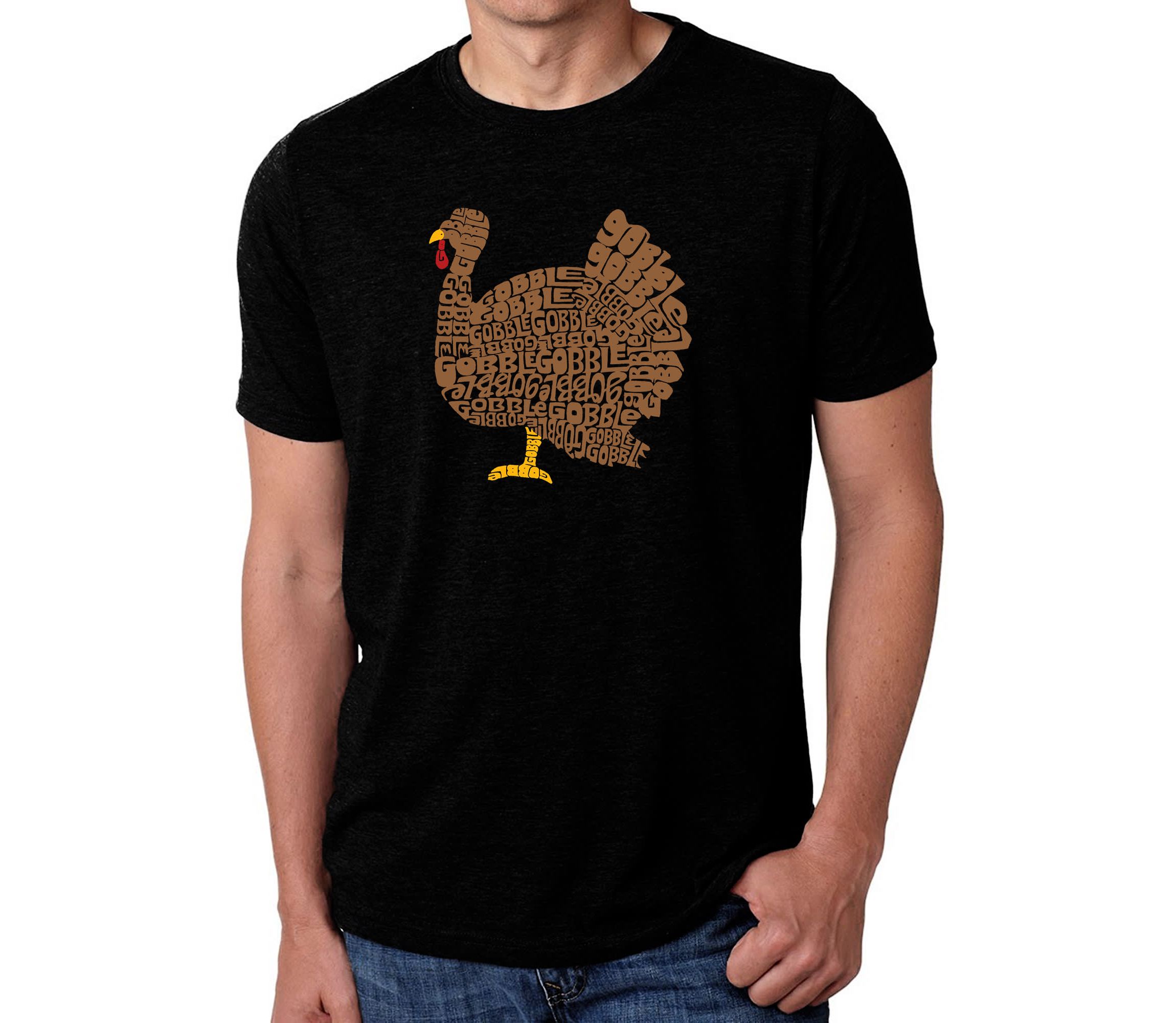 Mens Premium Blend Word Art T-Shirt  - Thanksgiving