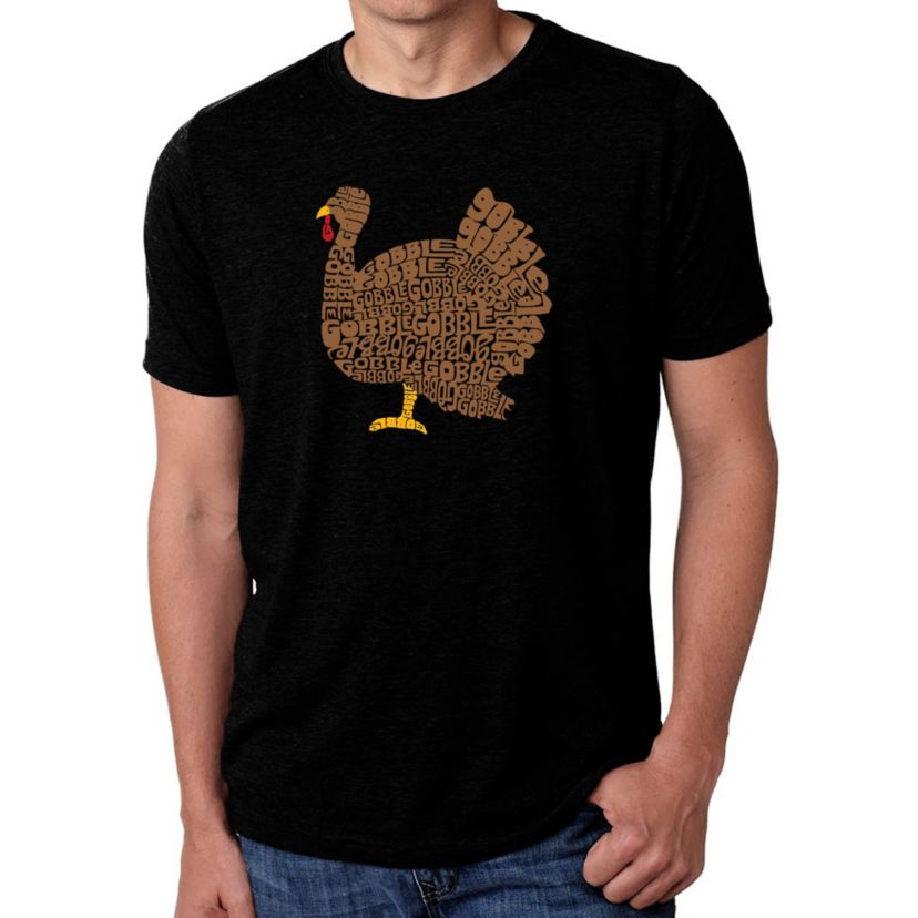 Mens Premium Blend Word Art T-Shirt  - Thanksgiving