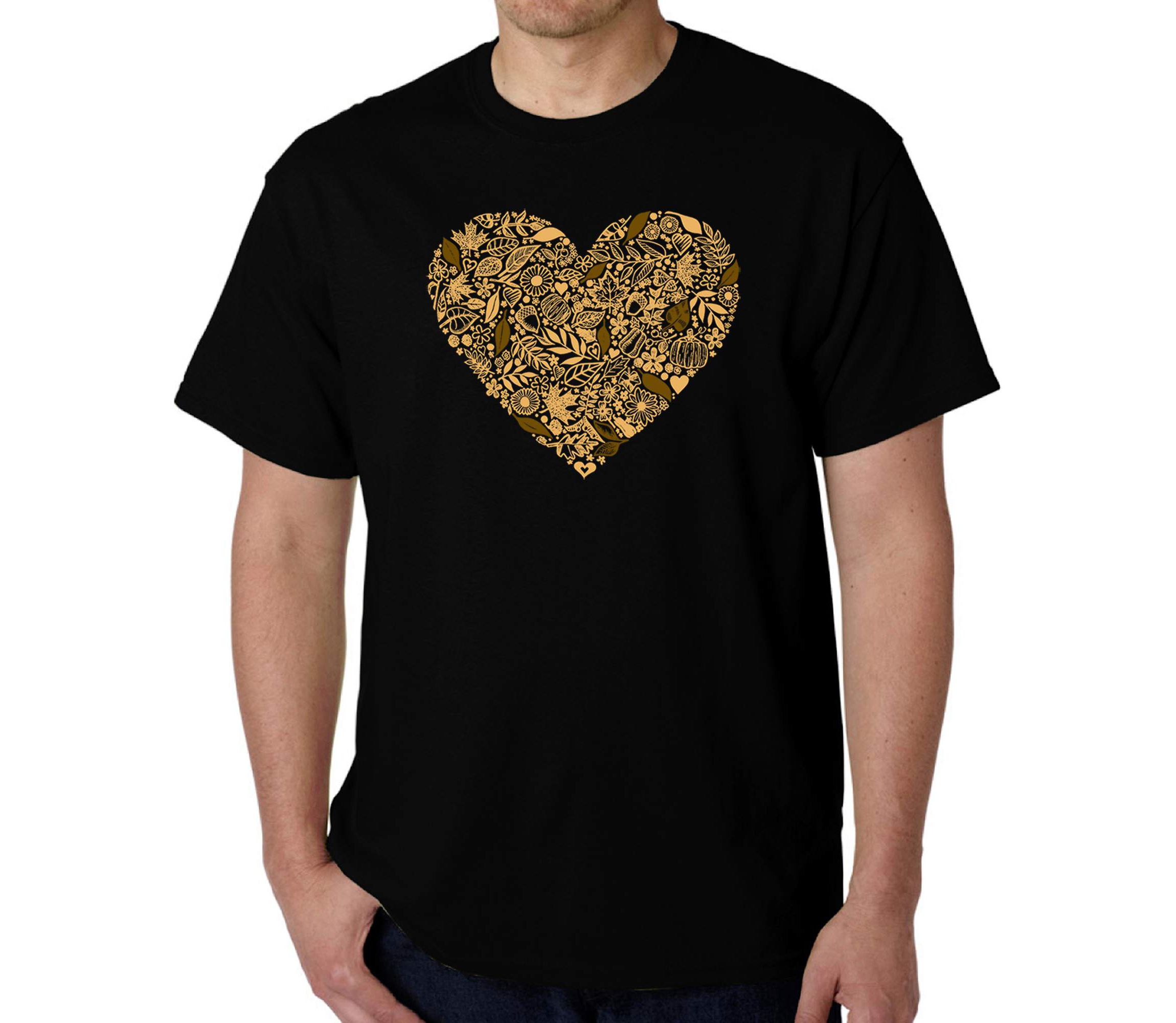 Mens Word Art T-Shirt - Fall Vibes