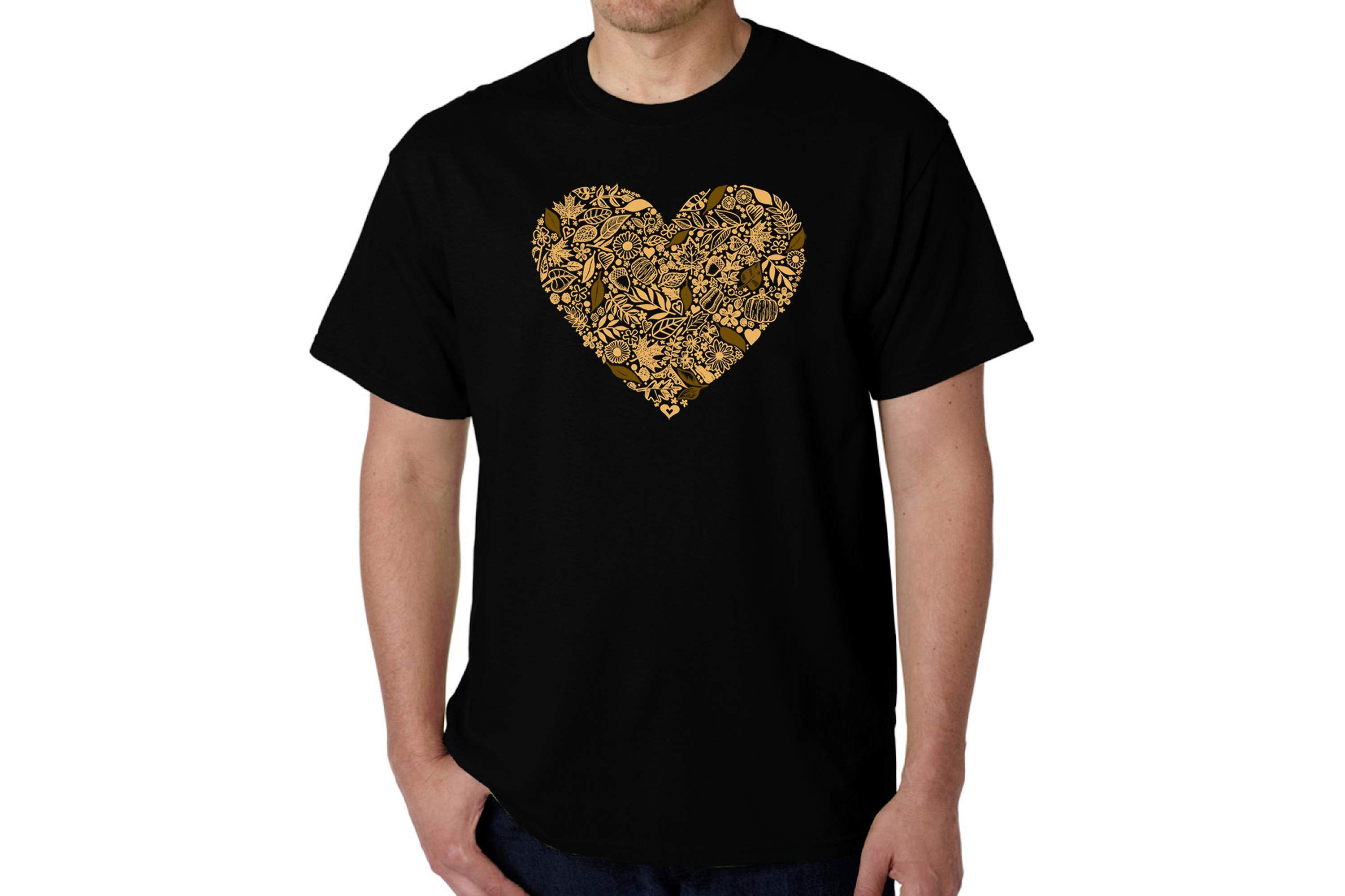 Mens Word Art T-Shirt - Fall Vibes