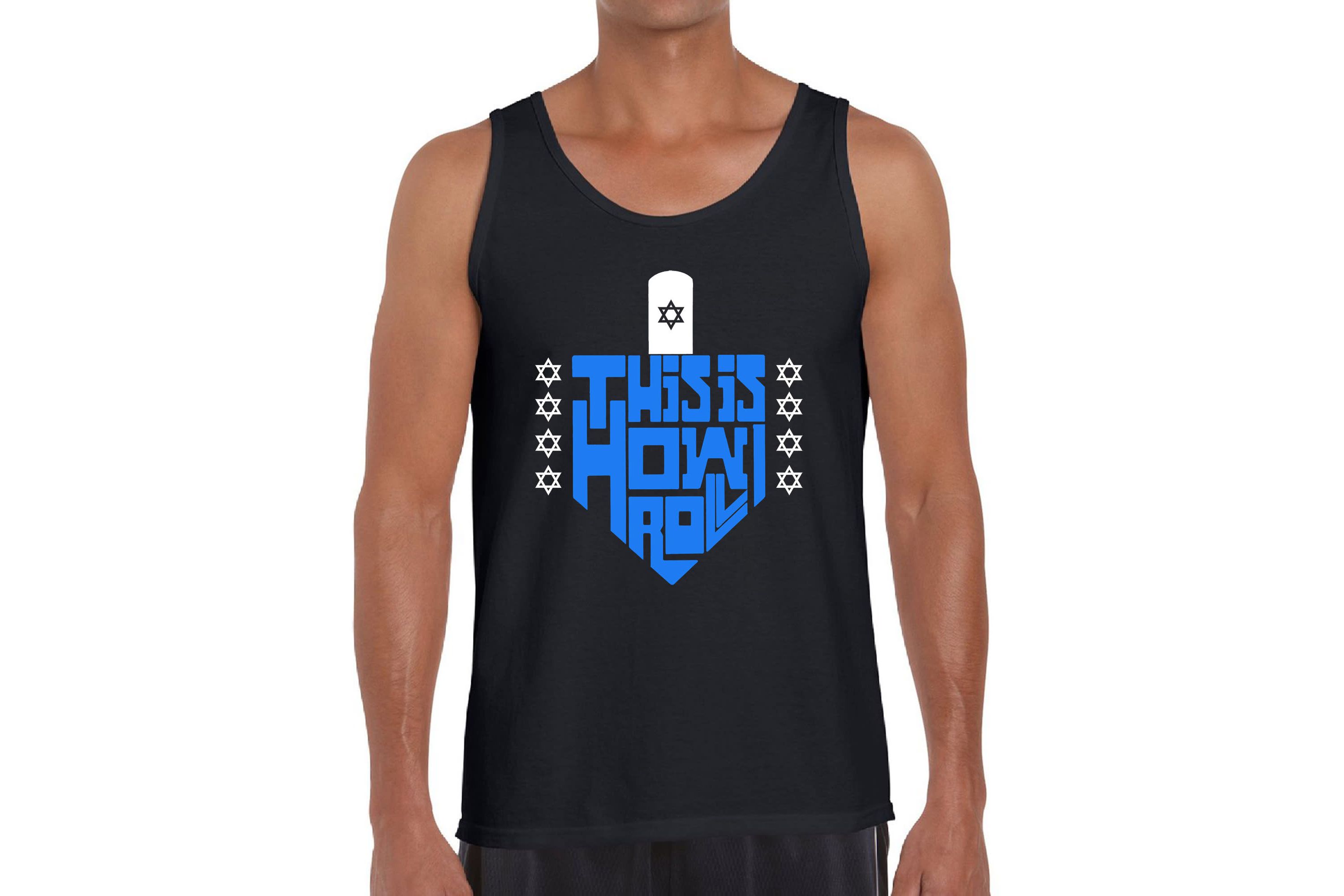 Mens Word Art Tank Top - This is How I Roll